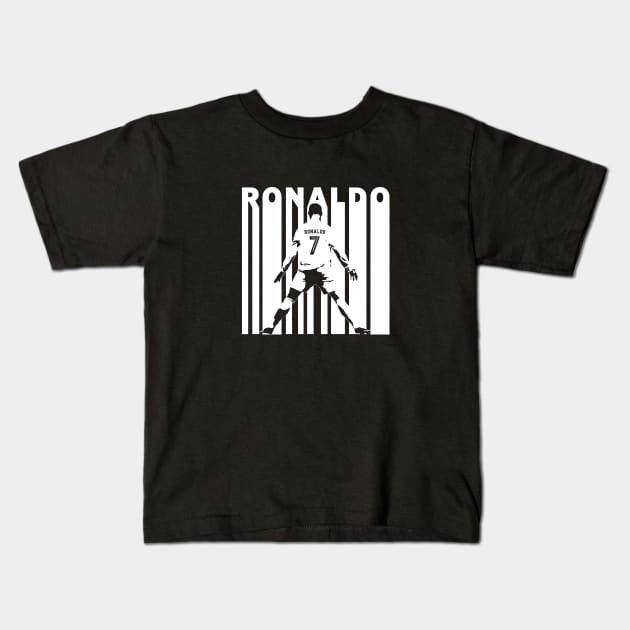 Ronaldo Kids T-Shirt by StripTees